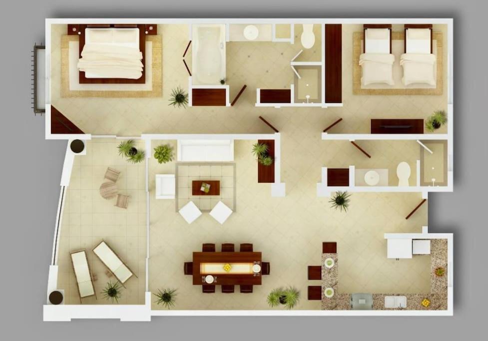 קאבו סן לוקאס Condo Paraiso - Luxurious New Condo 300Mt From The Beach מראה חיצוני תמונה